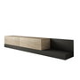 Hanah Home Soporte para TV Major - Travertino, Anthracite